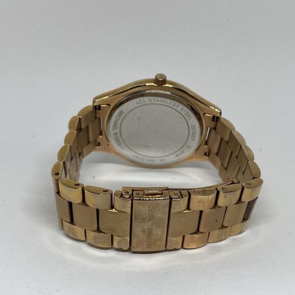 Michael Kors Runway MK3197 Womens Stainless Steel Analog Dial Quartz Watch UC485 - Picture 10 of 12